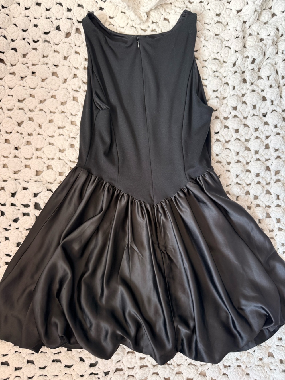 Maeve by Anthropologie bubble hem little black dress small - Picture 2 of 4